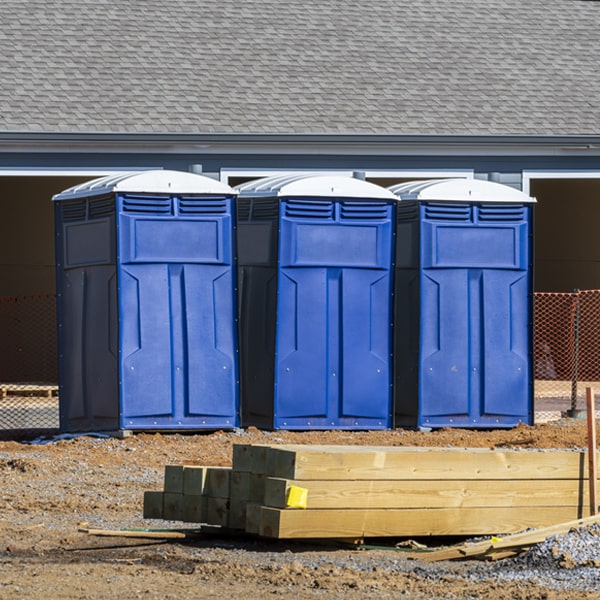 what is the cost difference between standard and deluxe portable toilet rentals in Sylvester TX